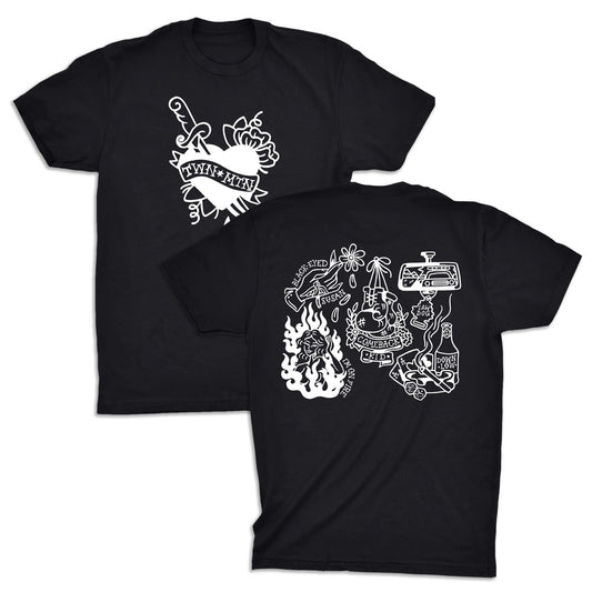 Heart & Dagger T - Black