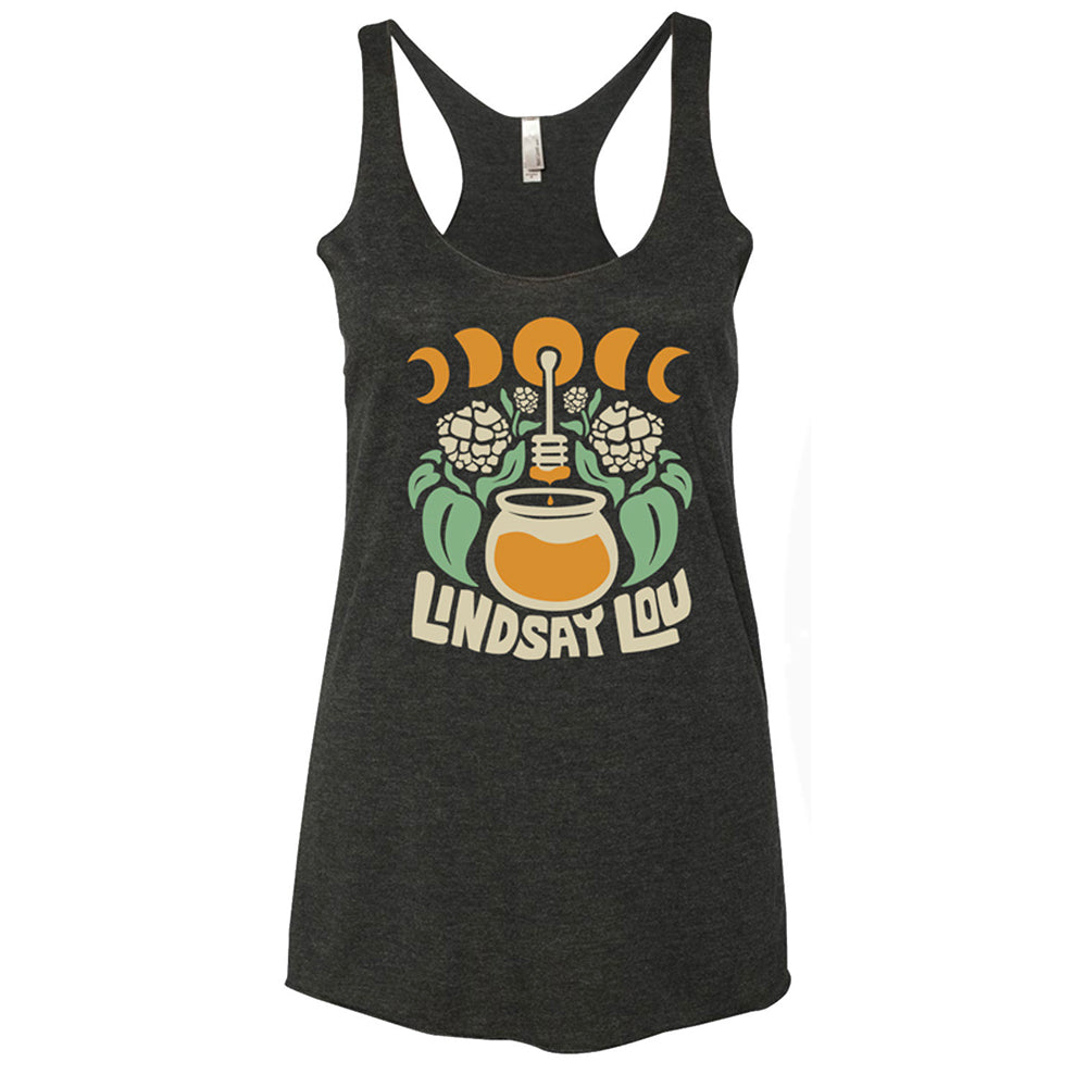 Women's Hydrangea Honey Racerback Tank