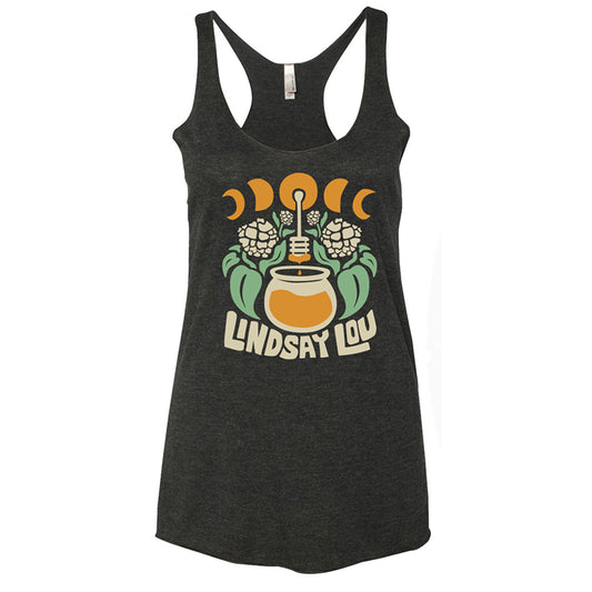 Women's Hydrangea Honey Racerback Tank