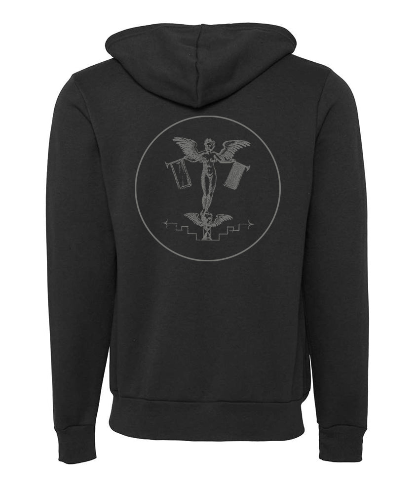 AoL Angel Zip Hoodie - Dark Grey