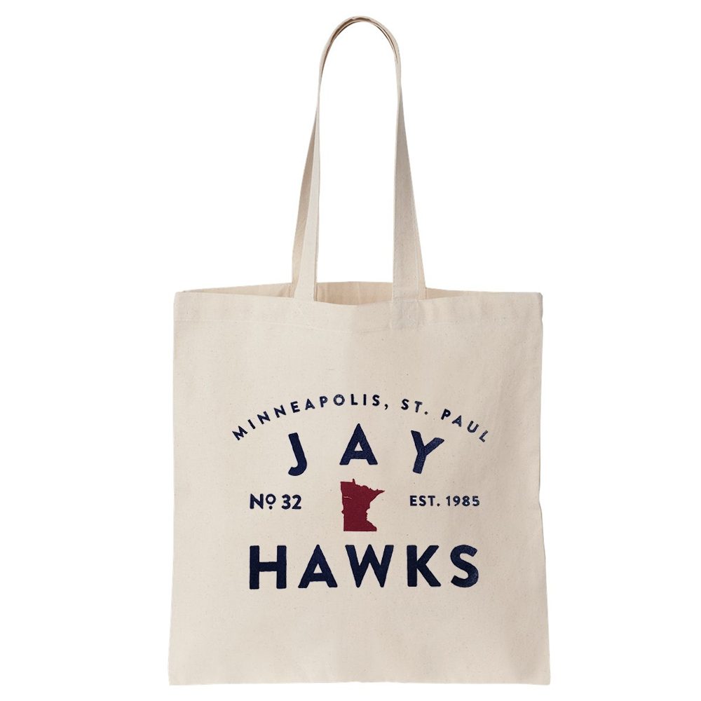 Jayhawks Est. 1985 Tote Bag