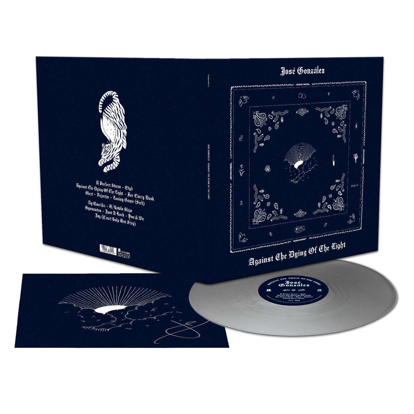 Exclusive Against The Dying Of The Light Silver LP with Autographed Art Print