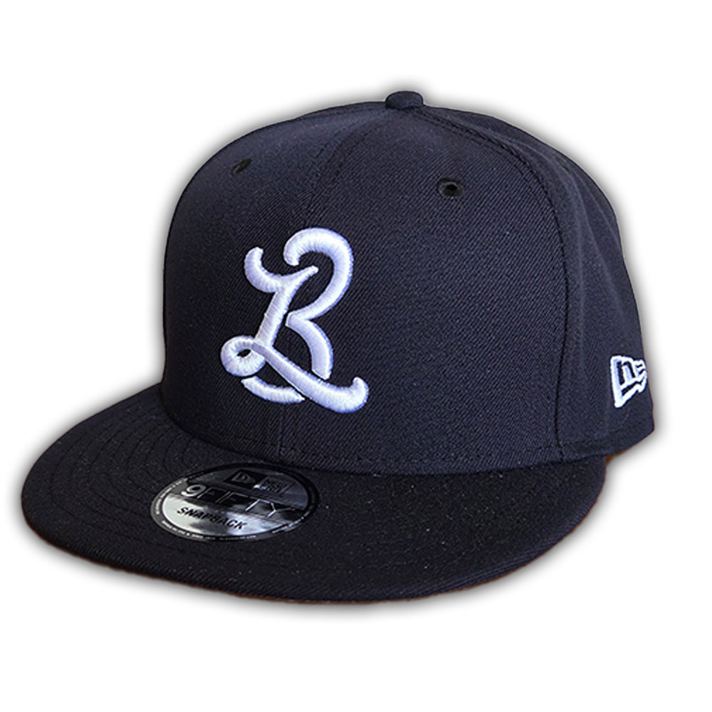LB Monogram Cap - Navy