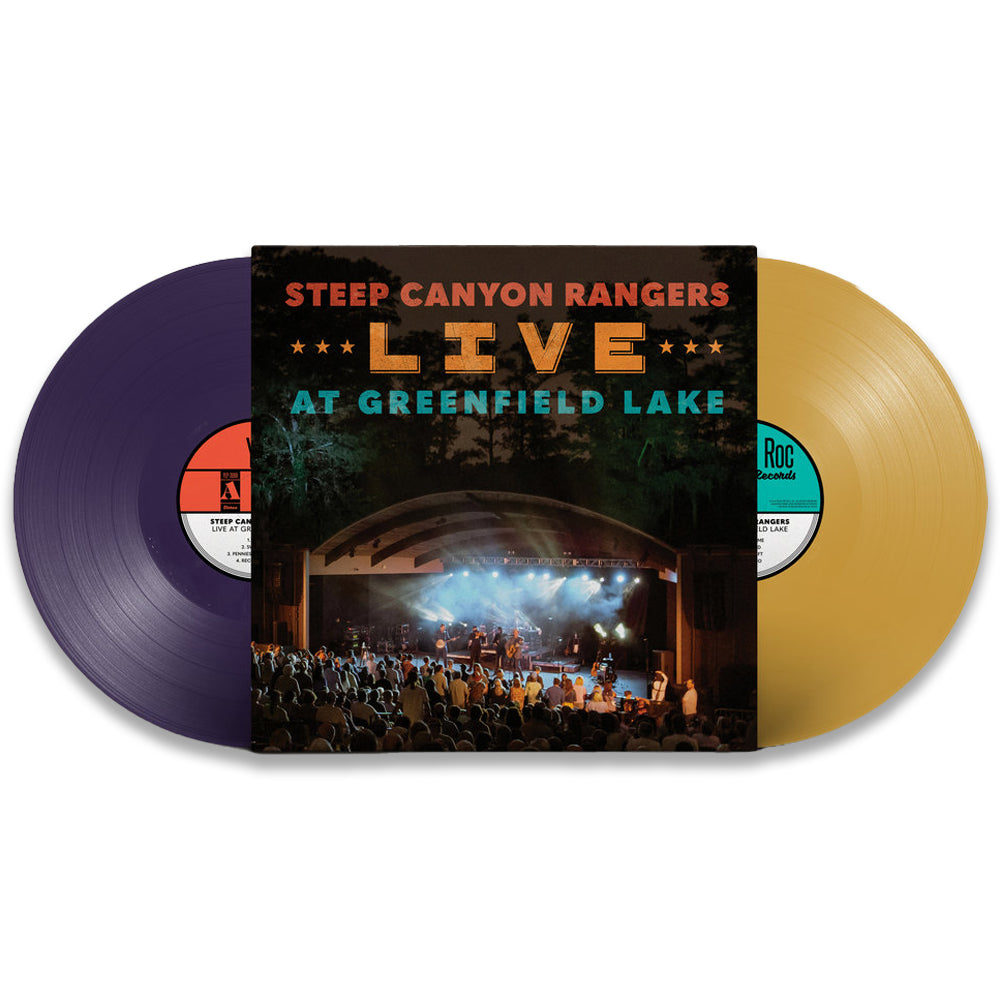 Live at Greenfield Lake 2LP - Purple & Yellow Vinyl