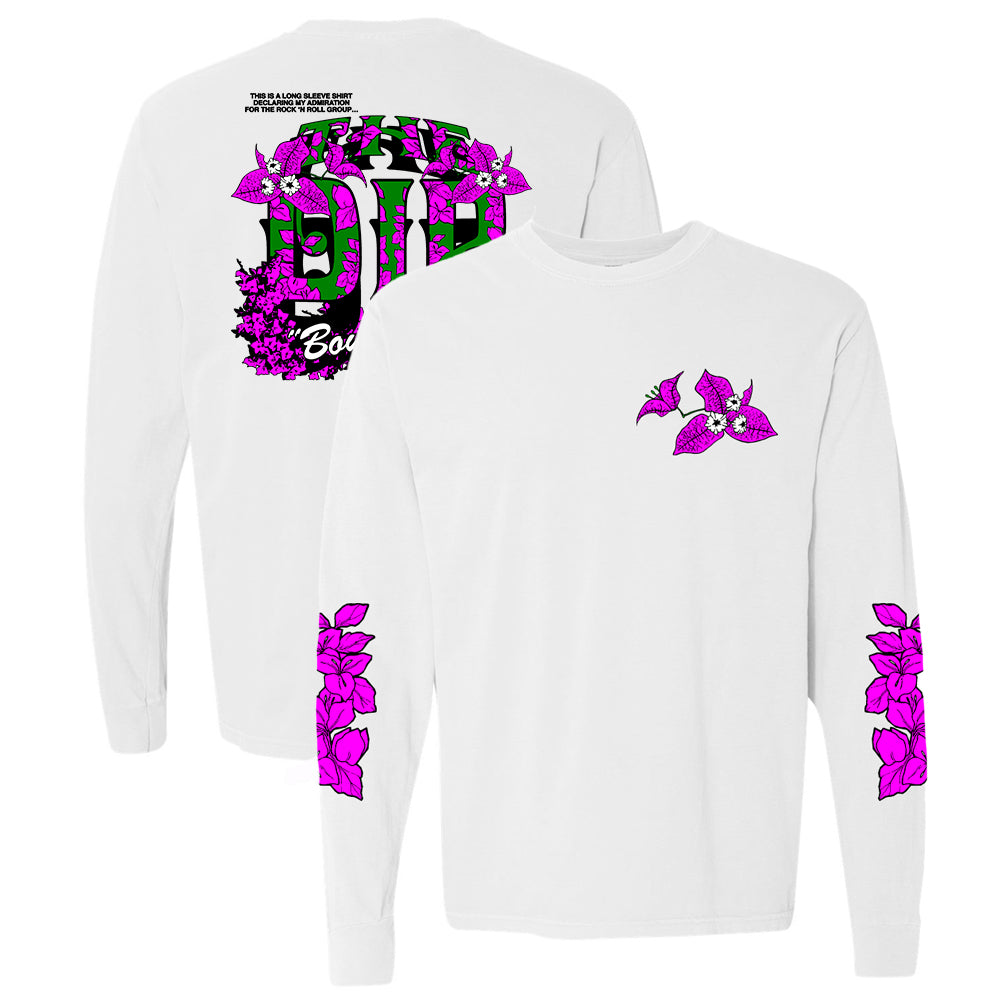 Bougainvillea Blues Long Sleeve T