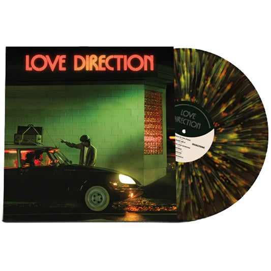 Love Direction LP - Black Ice w/ Citrus Splatter Vinyl