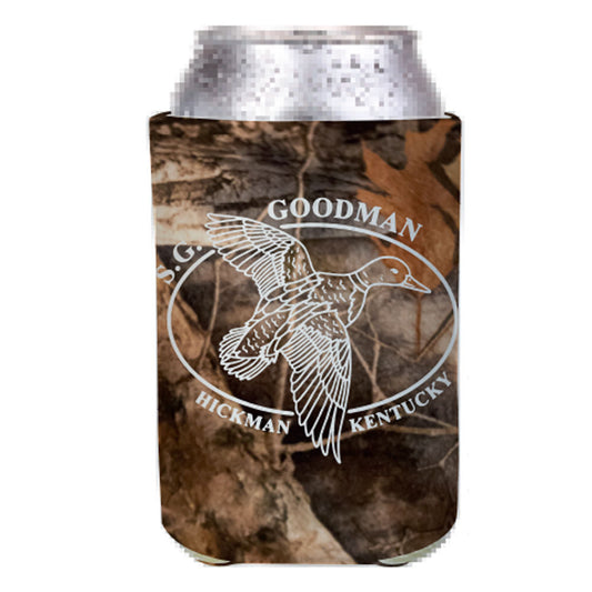 S.G. Goodman Camo Mallard Koozie