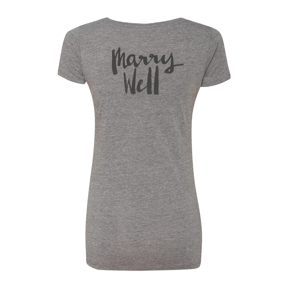 Women's Marry Well Scoop Neck T