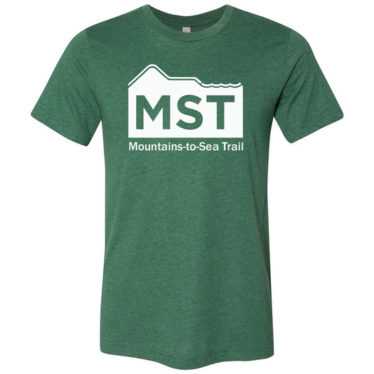 Mountains to Sea Trail T, Heather Grass Green
