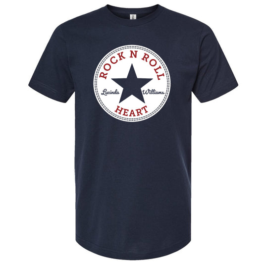 Rock N Roll Heart All Star T - Navy