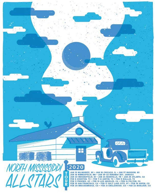 NMA Winter 2020 Tour Poster