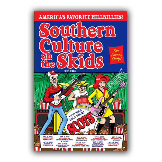 Poster - SCOTS October 2025 Tour - Autographed
