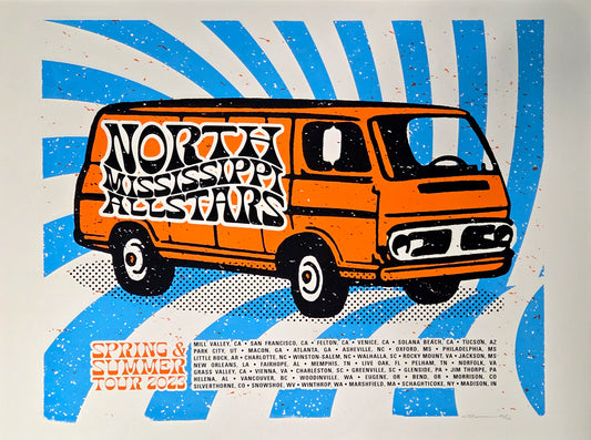 POSTER - Orange Van Spring Summer Tour 2023 - Autographed Version Available