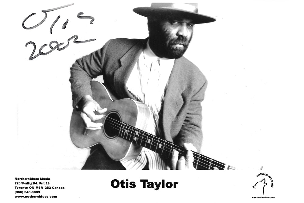 Otis Taylor Autographed Photo 2-Pack
