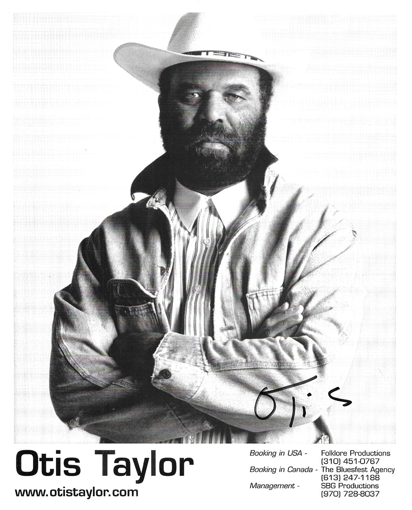Otis Taylor Autographed Photo 2-Pack