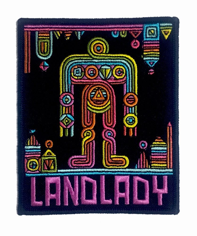 Landlady Deluxe Embroidered Patch