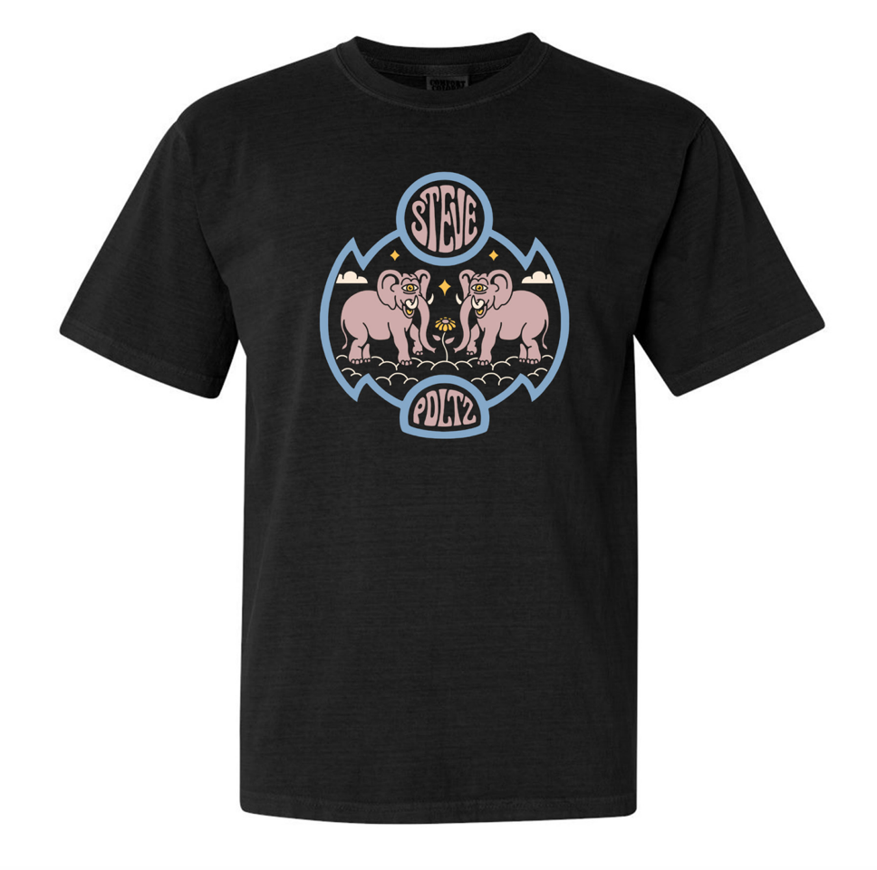 Pink Elephant T, Graphite Black