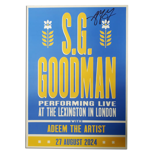 Poster - London - August 27, 2024 (Autographed)