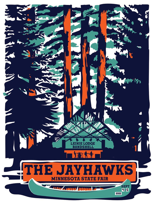 The Jayhawks 2022 Minnesota State Fair Poster