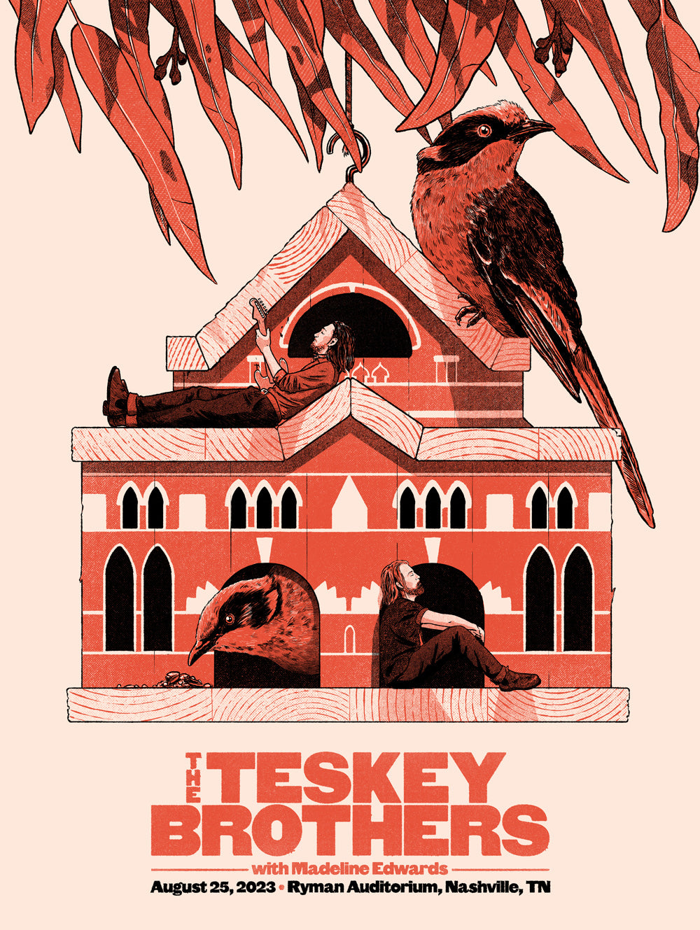 POSTER - Ryman Auditorium, Nashville, TN - August 25, 2023
