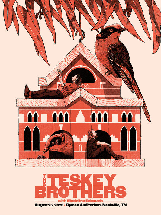 POSTER - Ryman Auditorium, Nashville, TN - August 25, 2023