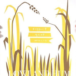 Support Quiet Music Wheat Poster