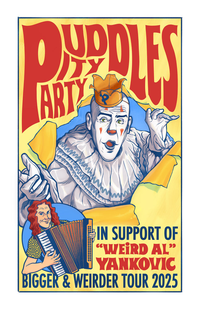 Bigger & Weirder Tour 2025 Poster