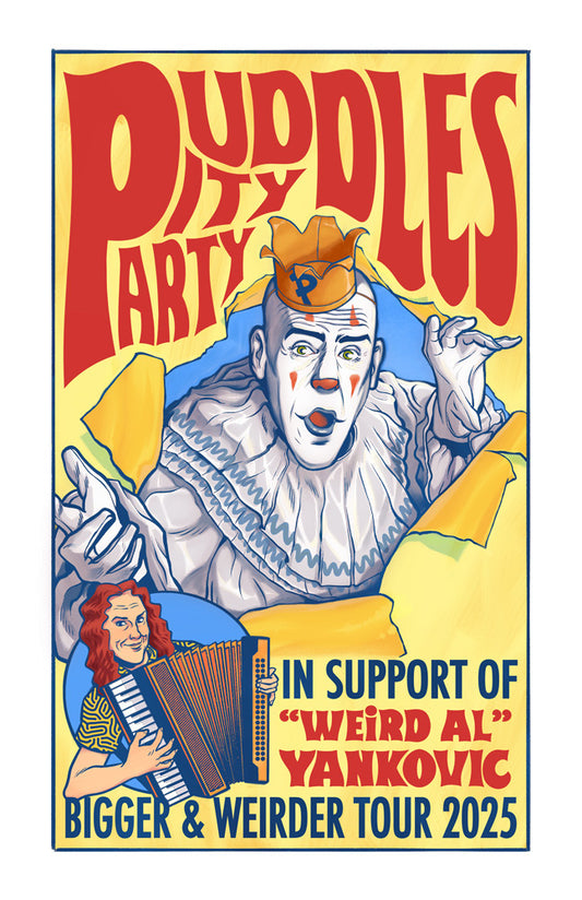 Bigger & Weirder Tour 2025 Poster
