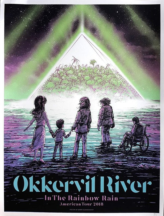 In The Rainbow Rain American Tour Poster 2018
