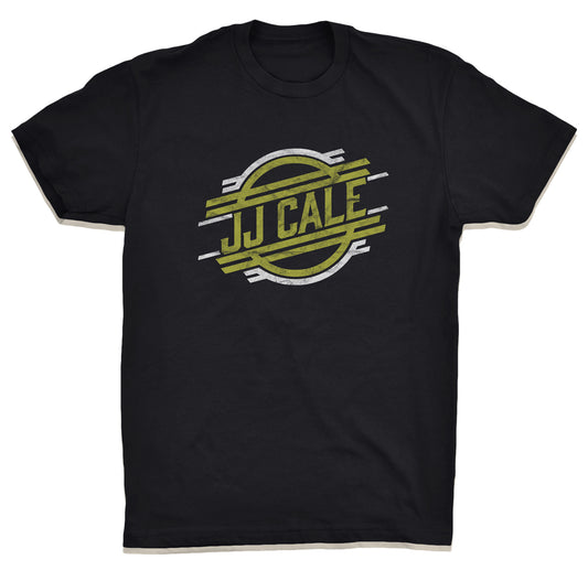 JJ Cale Retro Logo T, Black
