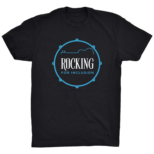 Rocking For Inclusion Logo T - Black