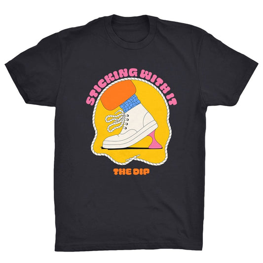 Sticking With It Shoe Comfort Colors T, Pepper