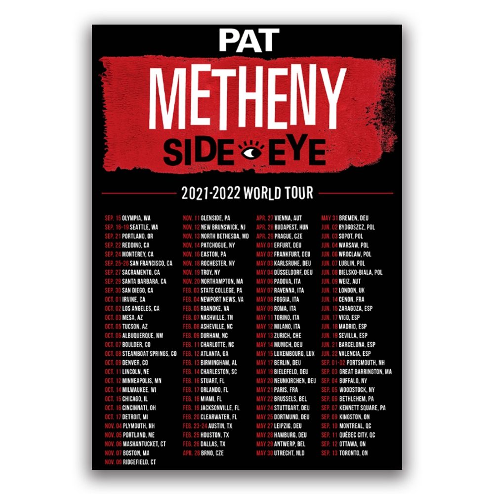 Poster - Side Eye 2021-2022 Tour