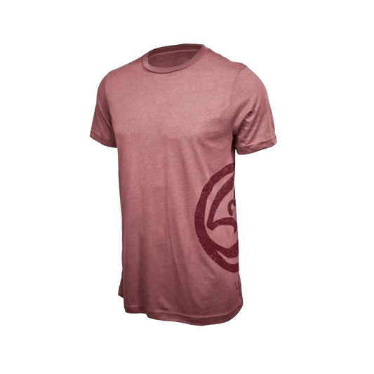 Side Print LOS Logo T - Heather Mauve