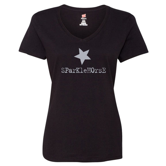 Women's Sparklehorse Star V-Neck