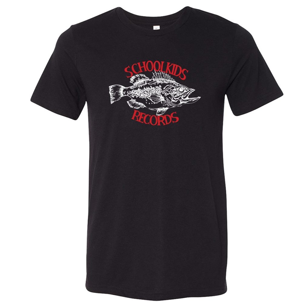 Schoolkids Classic T - Black with Red & White Logo