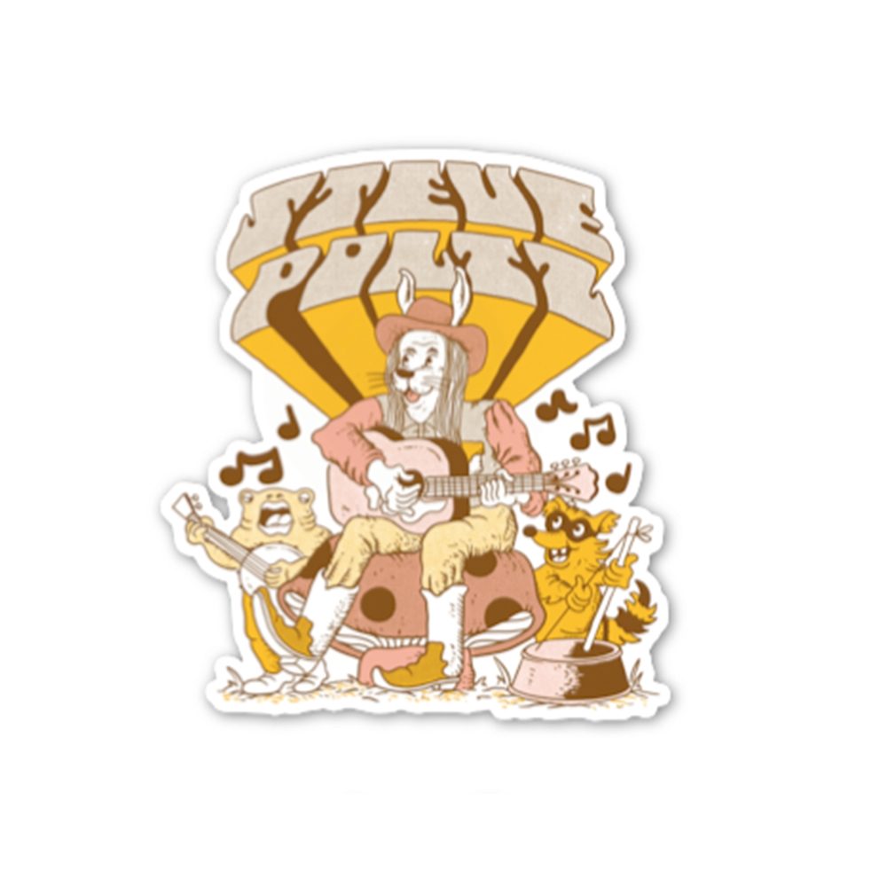 Steve Poltz Critters Sticker