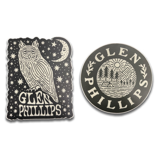 Glen Phillips Sticker 2-Pack