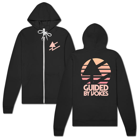 GBV Sun Zip Hoodie, Dark Grey