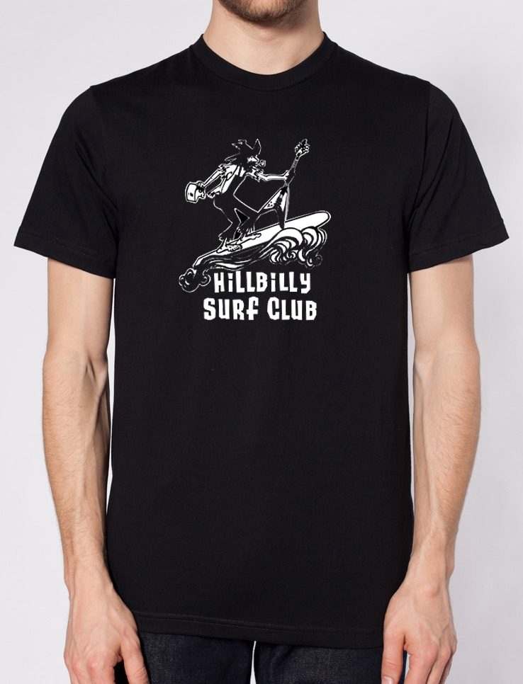 Hillbilly Surf Club T - Black
