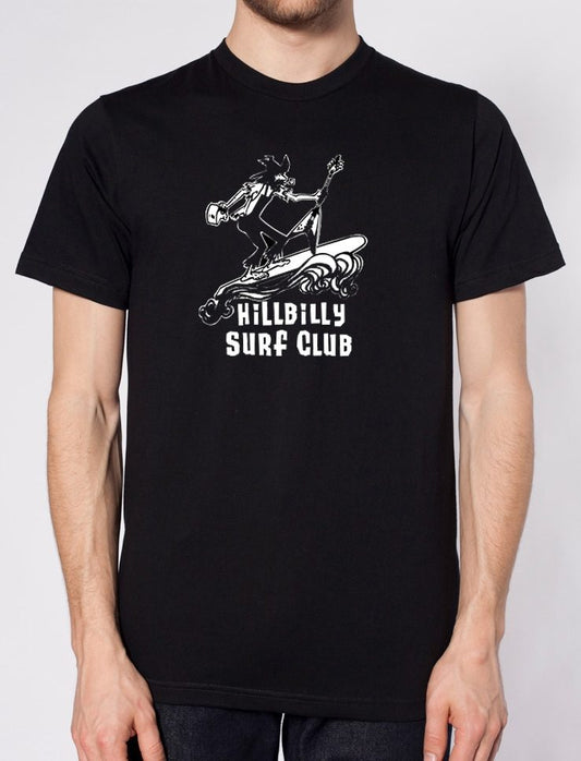 Hillbilly Surf Club T - Black