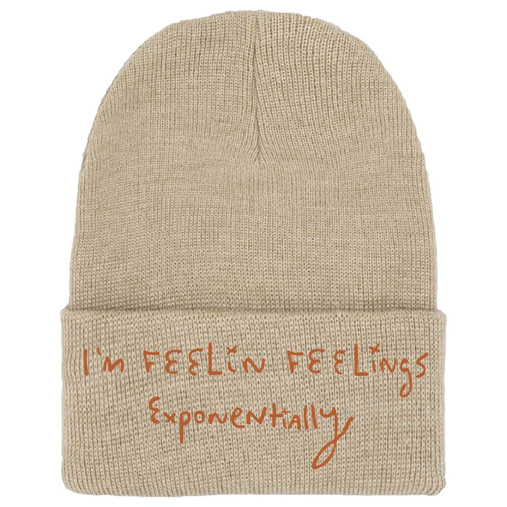 Feelin' Feelings Beanie - Tan