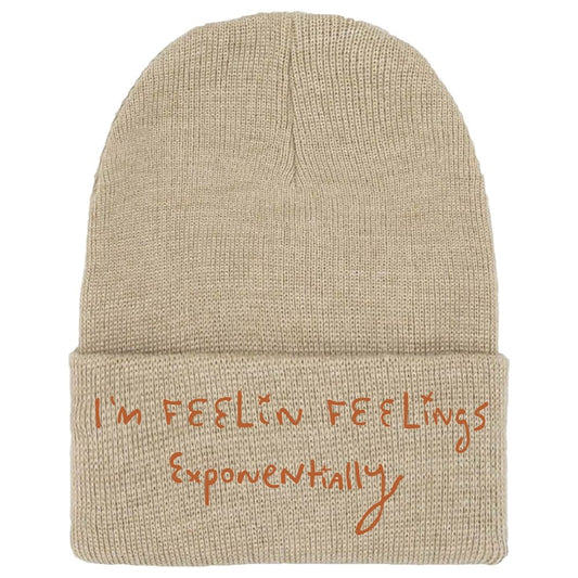 Feelin' Feelings Beanie - Tan