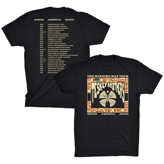 2023 North American Tour T-Shirt, Black