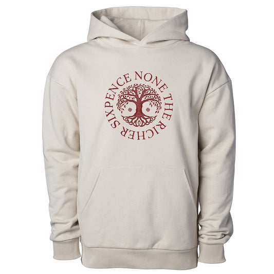 Sixpence None The Richer Tree Logo Hoodie - Ivory