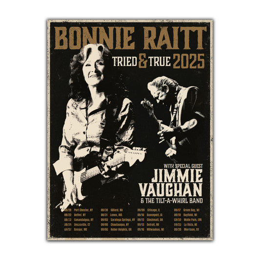 Limited Edition 18 x 24 Tried & True Tour Poster