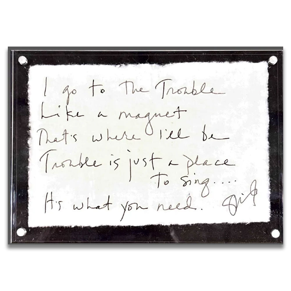 Shawn Colvin Lyric Sheet