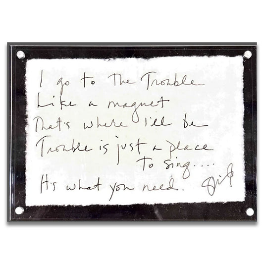 Shawn Colvin Lyric Sheet