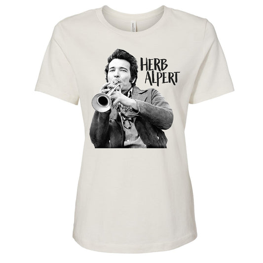 Women's Trumpet T - Vintage White