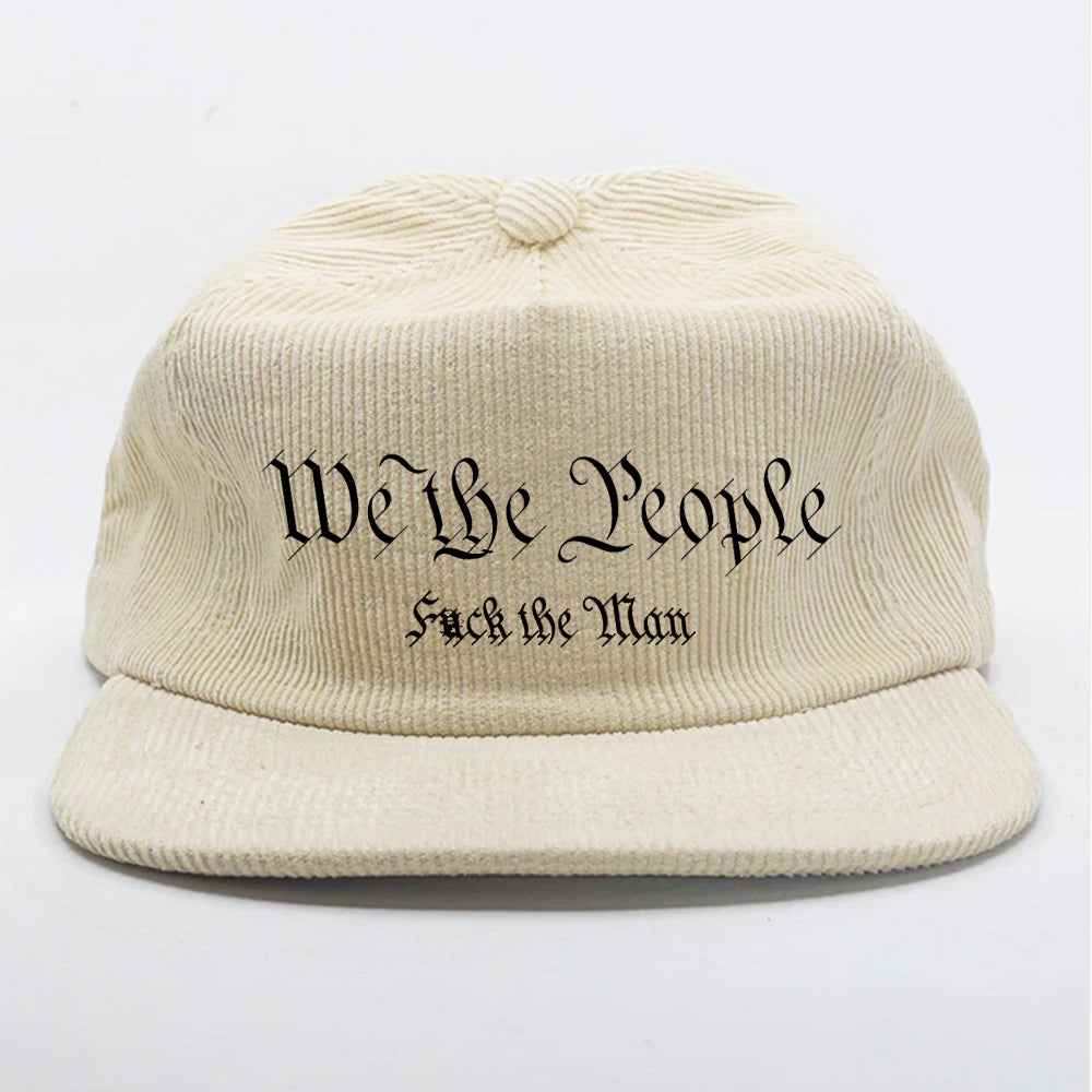 We The People Corduroy Hat